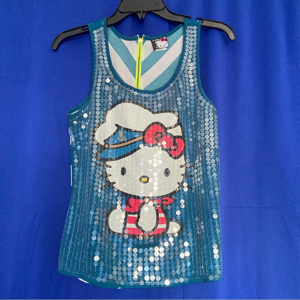 Sanrio Sequin Sailor Tank Top ⚓️❤️